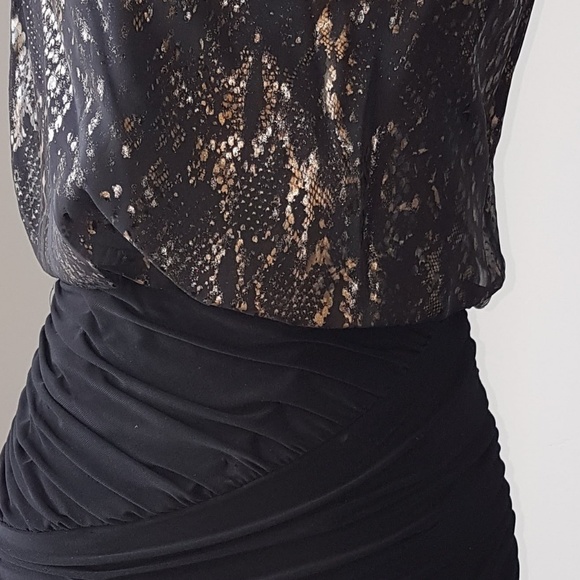 Gold foil dress - Picture 3 of 3